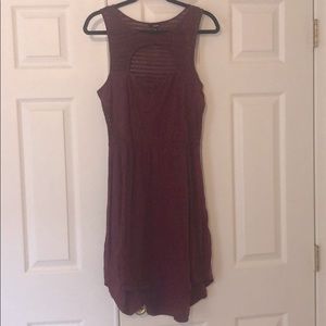 Hurley Sundress w/mesh neckline&side cutouts